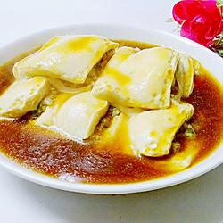 白豆腐夹肉