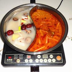 鸳鸯火锅汤底的做法[图]
