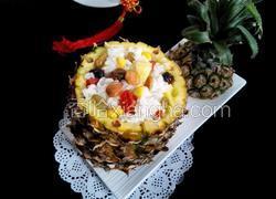 菠萝八宝饭
