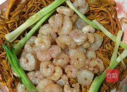虫草花炒虾仁的做法图解5