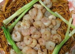 虫草花炒虾仁