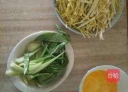蒜黄炒油菜的做法图解1