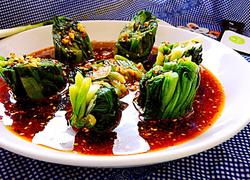 菠蒜红油澡(芥末味)