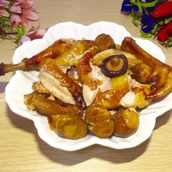 烤板栗鸡的做法[图]