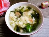 海米紫菜蛋花汤