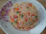 五彩蛋炒饭