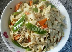 尖椒干豆腐