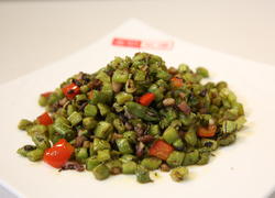 橄榄菜肉沫四季豆