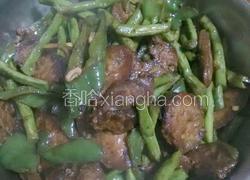 广式香肠炒豆角