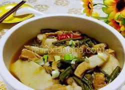 长豆角山药炖猪肉
