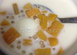鲜奶红薯鹌鹑蛋之西米露