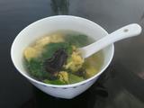 青菜木耳蛋花汤