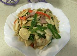 冬笋炒肉片