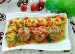 清蒸豆腐狮子头