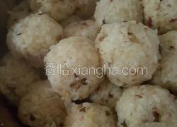 腊肉糯米圆子