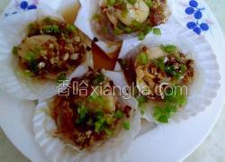 蒜蓉粉丝蒸扇贝