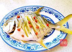 清蒸白鲳鱼的做法图解8
