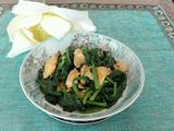 菠菜炒鸡蛋
