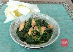 菠菜炒鸡蛋的做法图解11
