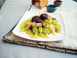芹菜炒肉片