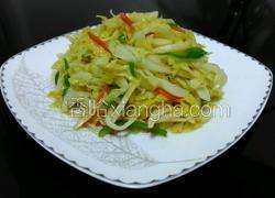 素炒包菜丝