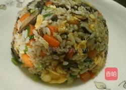 牛肉五彩炒饭的做法图解5