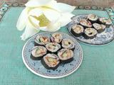 肉松香蕉黄瓜寿司的做法[图]