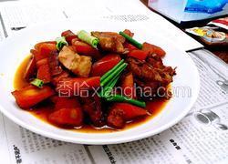 胡萝卜烧排骨
