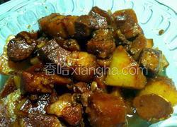 五花肉炖土豆