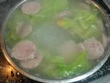 大白菜火腿肠粉丝汤的做法[图]