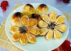 莲蓉酥（豆沙酥）