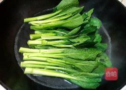 白灼菜心的做法图解3