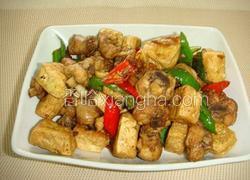 香辣豆腐鸡块