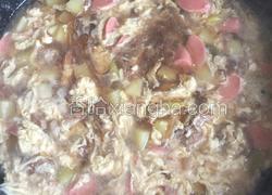 土豆粉条鸡蛋汤