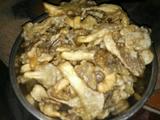 红薯粉炸平菇