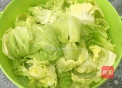 手撕包菜的做法图解2