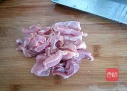 干锅肉苔菜的做法图解3