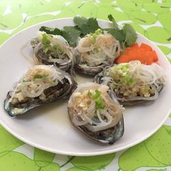 粉丝蒸鲍鱼