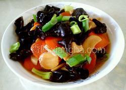 蚝油杏鲍菇炒木耳