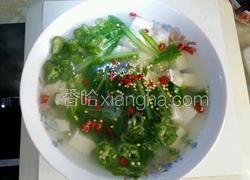 小白菜豆腐汤（珍珠翡翠白玉汤）