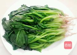 白灼菠菜的做法图解4