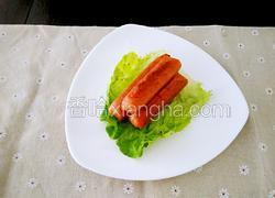 叉烧火腿早餐