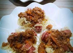 番茄肉沫意大利面