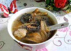 菜干鸡爪汤