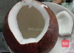 椰子板栗红枣鸡汤的做法图解2