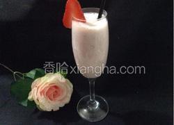 香蕉草莓奶昔