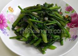 蒜泥红苔菜