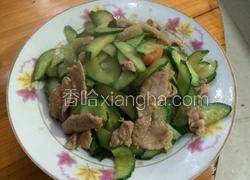 青瓜炒猪肉