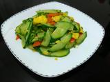 黄瓜炒鸡蛋