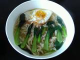 青菜鸡蛋面
